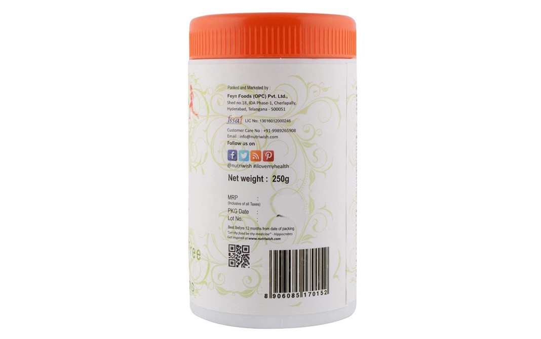 Nutriwish Quinoa    Plastic Jar  250 grams